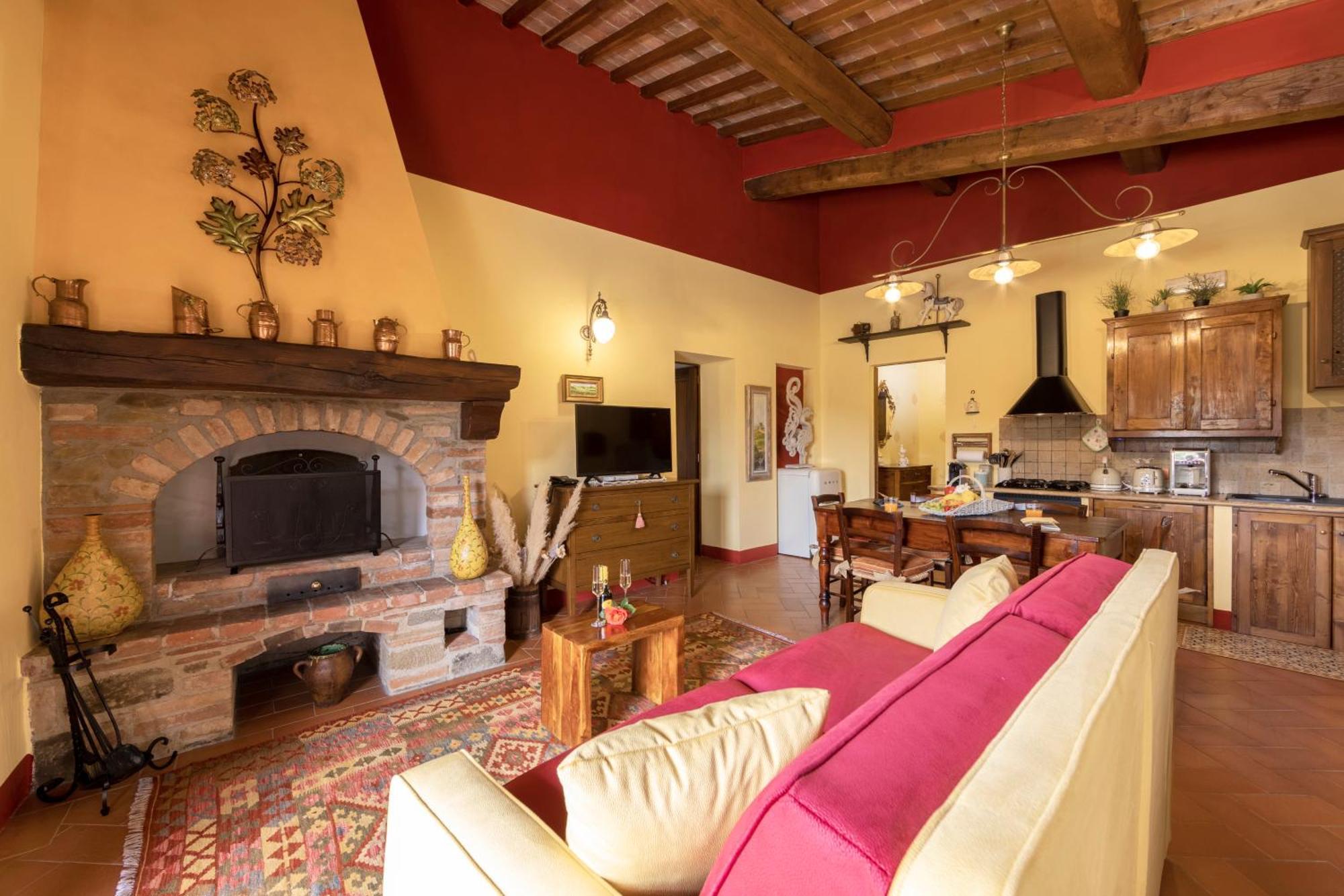 Podere La Casina Country Chic Rigomagno المظهر الخارجي الصورة