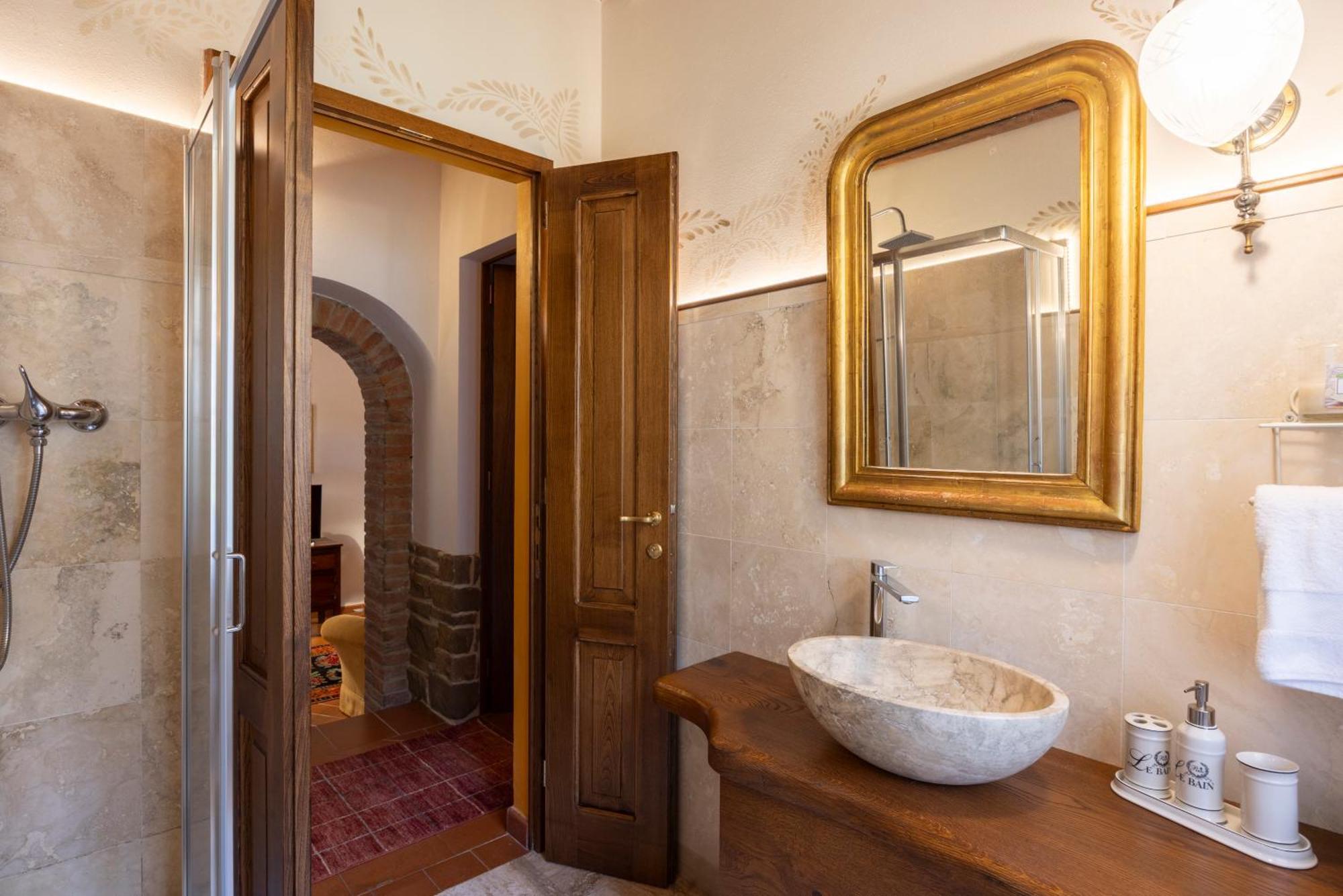 Podere La Casina Country Chic Rigomagno الغرفة الصورة